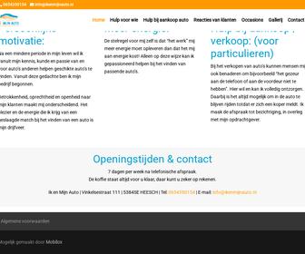 Ik en mijn auto