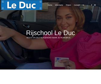 Rijschool Le Duc