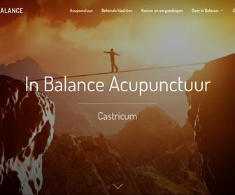 In balance acupunctuur Castricum