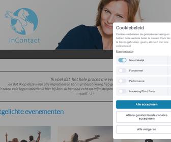 inContact, voor persoonlijke ontwikkeling, therapie en yoga/Pilates
