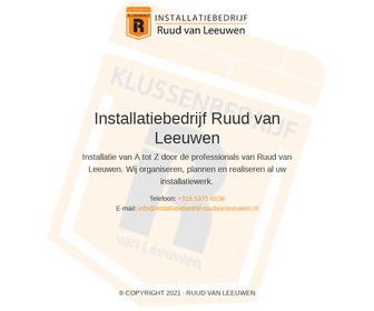 http://www.installatiebedrijf-ruudvanleeuwen.nl
