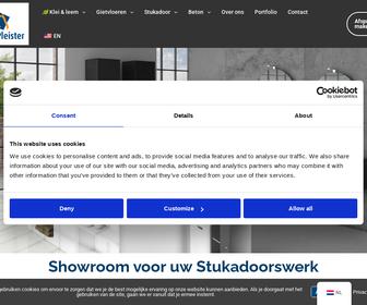 InterPleister Stukadoor, gietvloeren, beton-cire badkamer & Showroom
