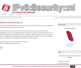 https://www.ipv6security.nl