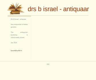 drs. B. Israël, antiquaar
