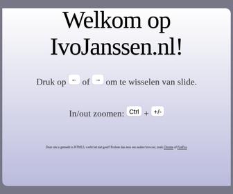http://www.ivojanssen.nl