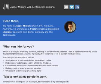 Jasper Mijdam Webdesign