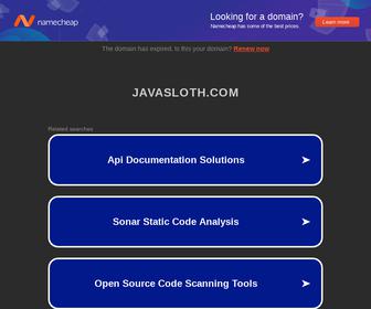 http://www.javasloth.com