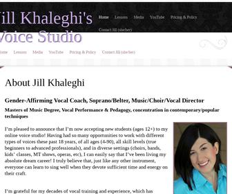 Jill's Voice Lessons
