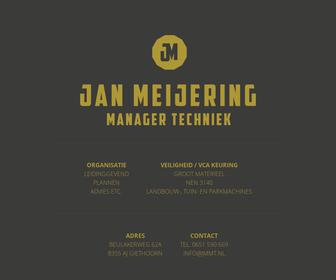 Jan Meijering Manager Techniek