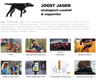 Joost Jager Strateg. Creatief & Copywriter