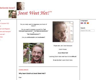 http://www.joostweethet.nl