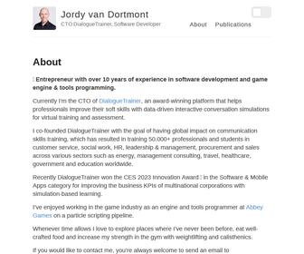 Jordy van Dortmont Holding B.V.