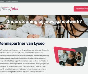 https://juffrouwjulia.nl/?utm_source%3Dgoogle%26utm_medium%3Dorganic%26utm_campaign%3Dopeningstijden.com+%2B+telefoonboek