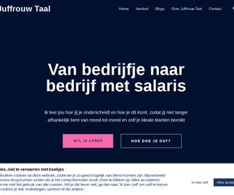 Juffrouw Taal