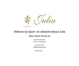 Afslank- en Personaltraingsinstituut Julia