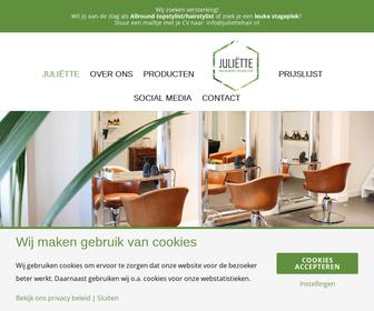 Juli&euml;tte Hairdressers x Trendsetters