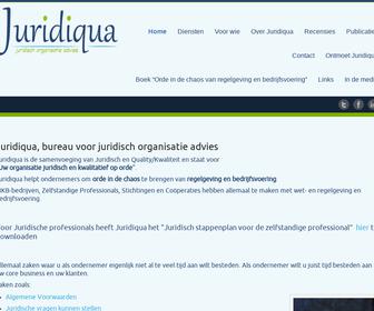 Juridiqua, bureau voor juridisch organis. advies