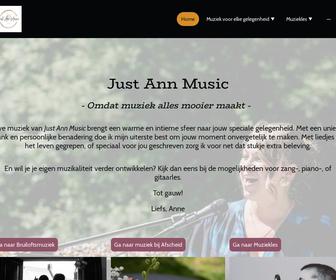 https://www.justannmusic.nl