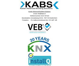 Koster Advanced Building Solutions KABS