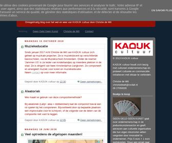http://www.kadijkcultuur.blogspot.nl