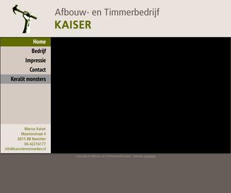 Afbouw- en Timmerbedrijf Kaiser