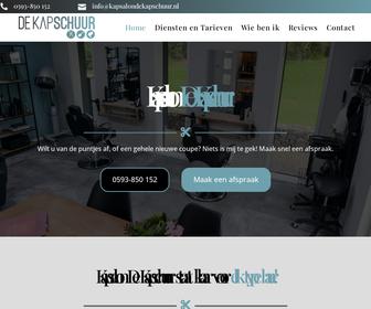 https://www.kapsalondekapschuur.nl