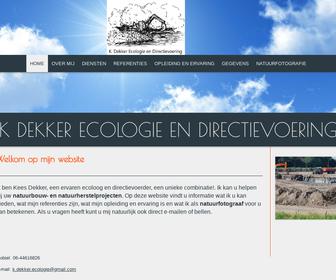 K. Dekker Ecologie en Directievoering