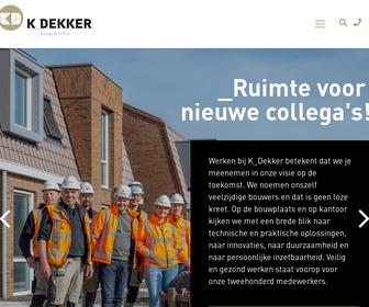 K_Dekker bouw & infra B.V.