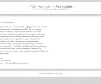 Van Kempen Public Relations & Public Affairs
