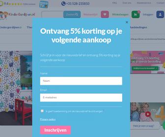 KinderGordijnen.nl  'Shop online voor het mooiste kindergordijn!