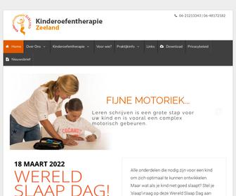 Kinderoefentherapie Zeeland - Bianca Polderman