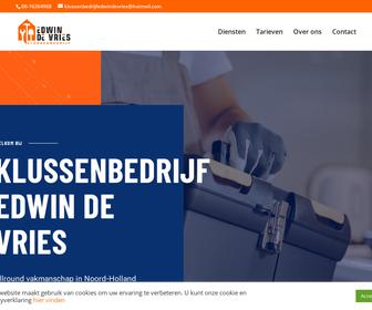 Klussenbedrijf Edwin de Vries