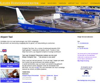 http://www.kleijertaxi.nl/airportservices