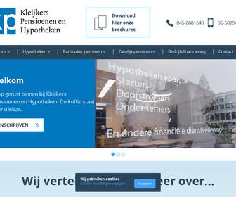 http://www.kleijkers-pensioenen-hypotheken.nl