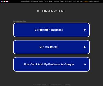 http://www.klein-en-co.nl