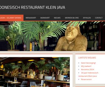 Klein Java Specialiteitenrestaurant