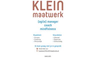 http://www.kleinmaatwerk.nl