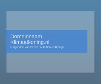 http://www.klimaatkoning.nl
