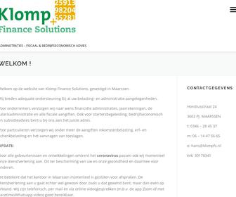 Klomp Finance Solutions