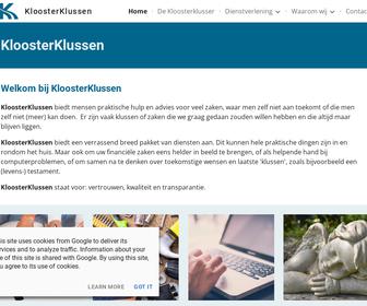http://www.KloosterKlussen.nl