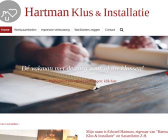 Klus en installatie Hartman