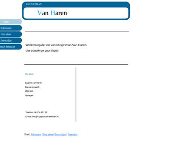 Klusjesman Van Haren
