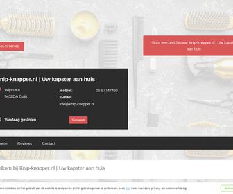 Knip-knapper.nl | Uw kapster aan huis
