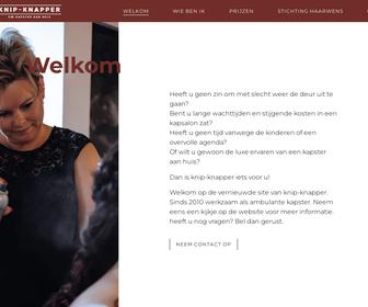 Knip-knapper.nl | Uw kapster aan huis