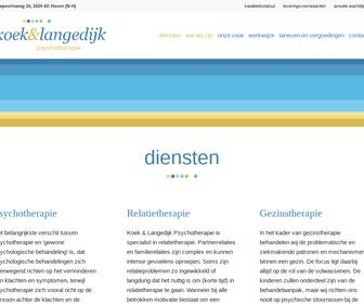 Praktijk voor psychotherapie Koek & Langedijk