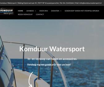 http://www.komduurwatersport.nl