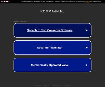 http://www.komma-in.nl