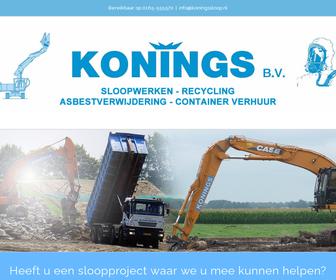 Konings- Sloopwerken - Recycling- Asbestverwijd. B.V.