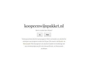 koopeenwijnpakket.nl