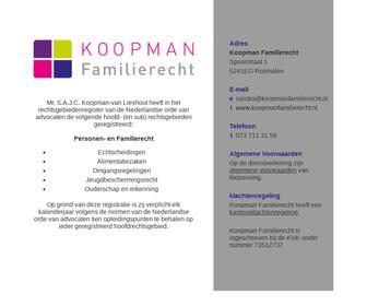 http://www.koopmanfamilierecht.nl